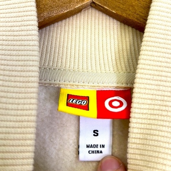 Lego For Target - Color Block Stripe Full Zip Track Jacket Sweatshirt Size Small - Picture 9 of 11